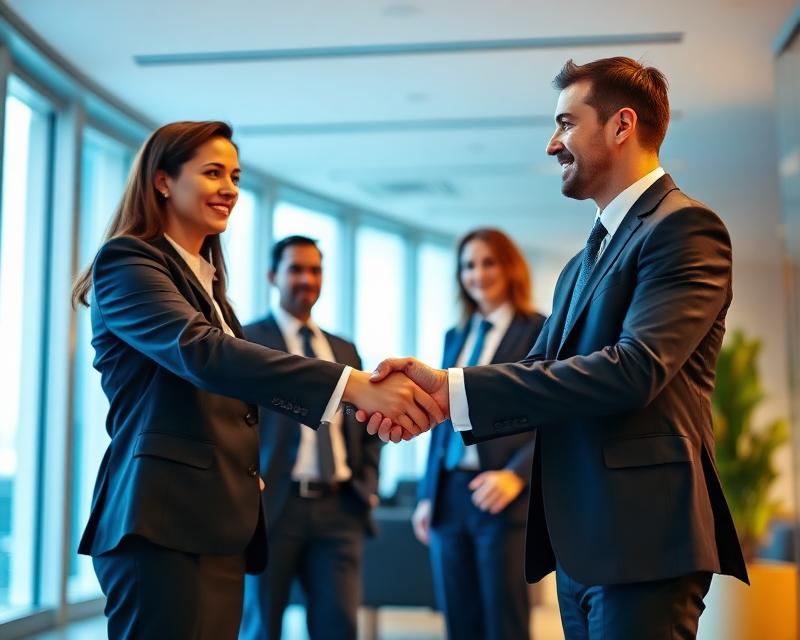 Succesvolle carrièrestap